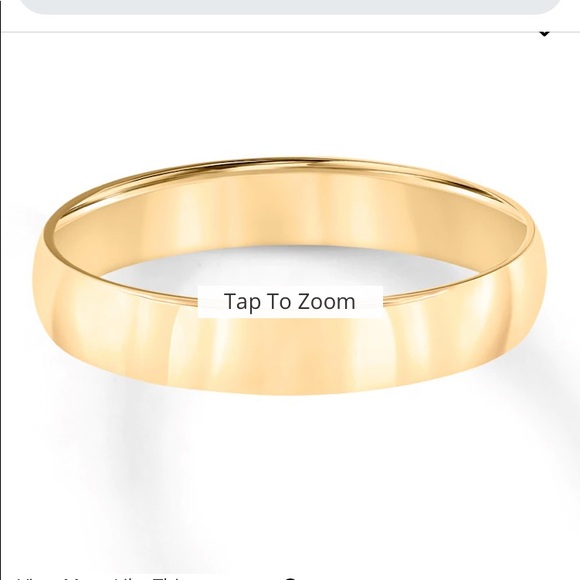 10K yellow gold ring - Picture 1 of 2